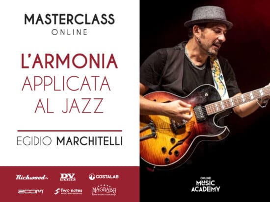 egidio marchitelli masterclass armonia applicata al jazz